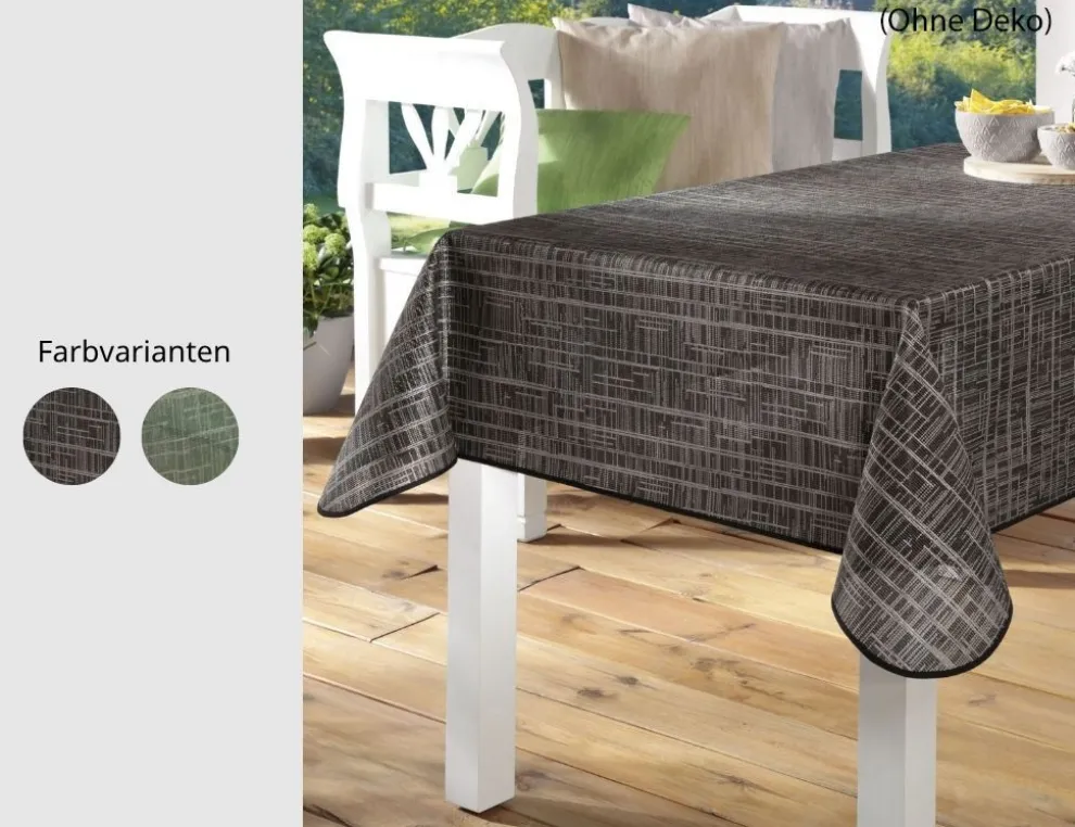 Gartentischdecke Emden Metallic