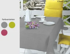 Gartentischdecke Emden Metallic