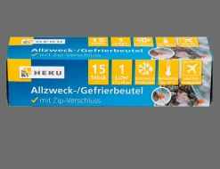 Gefrierbeutel mit Zip 1L