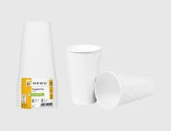Getränkebecher Weiß 0,4l