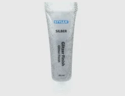 Glitzer Finish Silber