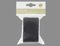 Gummiband schwarz