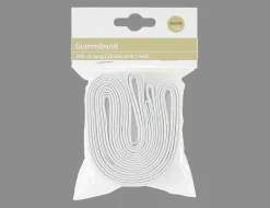 Gummiband weiß