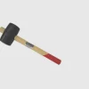 Gummihammer mit Holzgriff