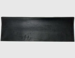 Gummimatte Schwarz 25 x 75 cm
