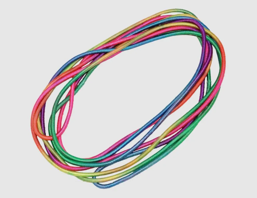 Gummitwist Regenbogenfarben 5 m