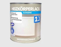 Heizkörperlack 2in1 glänzend Weiß