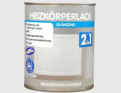 Heizkörperlack 2in1 glänzend Weiß