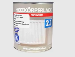 Heizkörperlack 2in1 seidenmatt