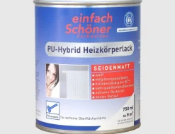 Heizkörperlack seidenmatt
