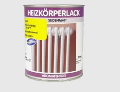 Heizkörperlack seidenmatt weiß
