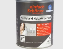 Heizkörperlack ultramatt Weiß