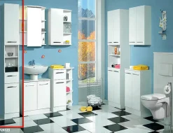 Hochschrank Trier glanzweiß