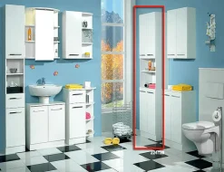 Hochschrank Trier glanzweiß