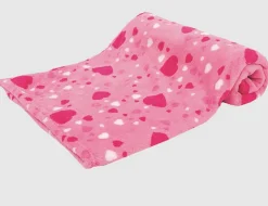 Hundedecke Softfleece Rosa