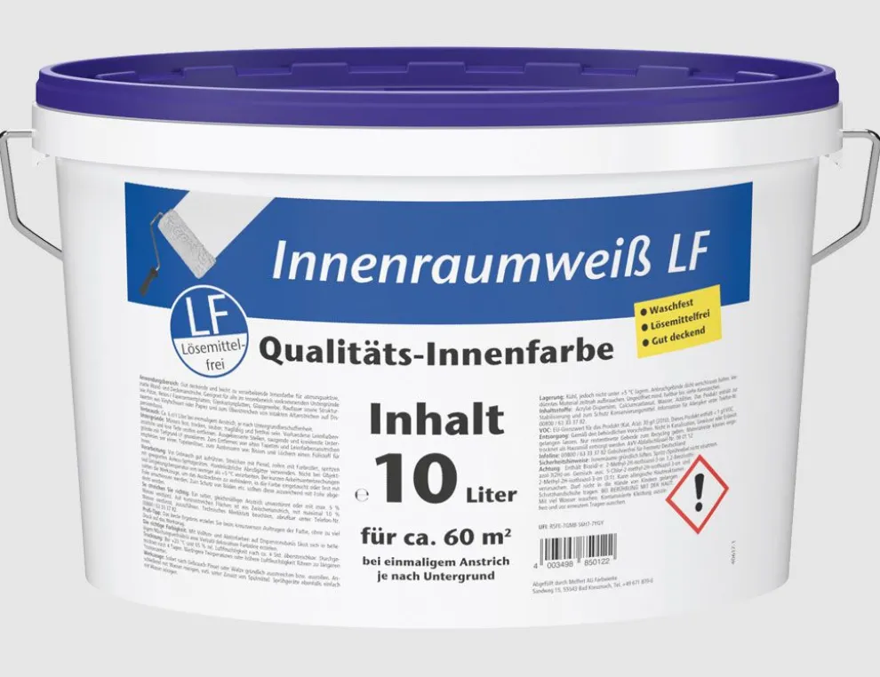 Innenraumweiß 10l