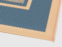 In- und Outdoor Teppich Pia Blau