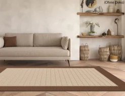 In- und Outdoor Teppich Pia Braun