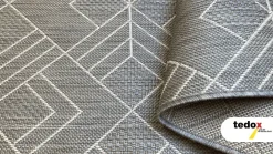 In- und Outdoor Teppich Pia Grau