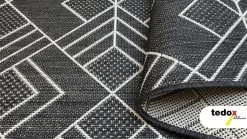 In- und Outdoor Teppich Pia Schwarz