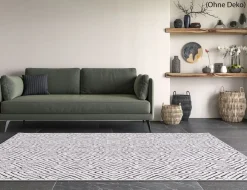 In- und Outdoor Teppich Pia Weiß