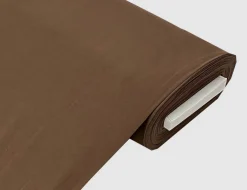 Jerseystoff Uni Dunkelbraun