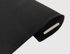 Jerseystoff Uni Schwarz