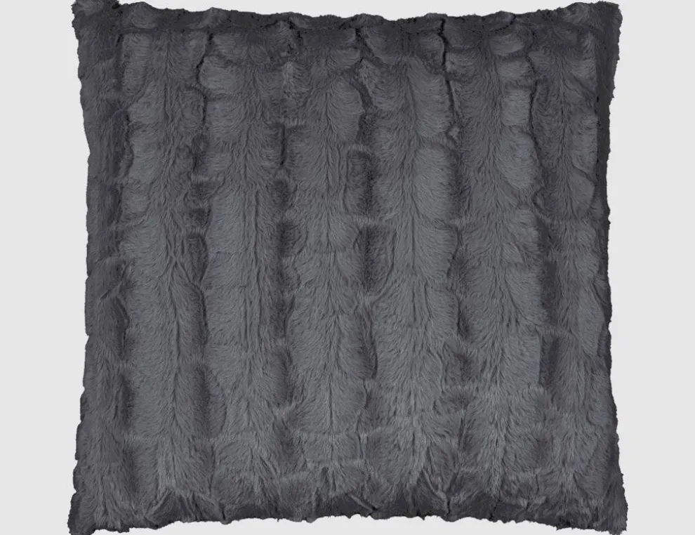 Kissen Fury Anthrazit 45x45cm