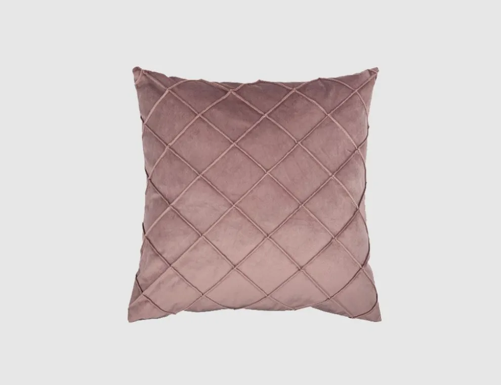 Kissen Glossy Altrosa 48x48cm