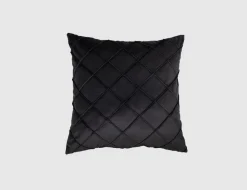 Kissen Glossy Schwarz 48x48cm