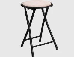 Klapphocker Cord Creme