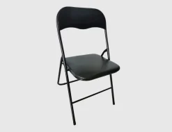 Klappstuhl Rohr Schwarz