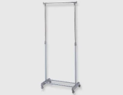 Kleiderwagen Aluminium