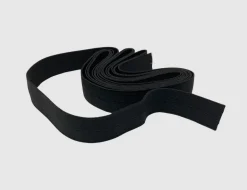 Knopflochgummiband Schwarz