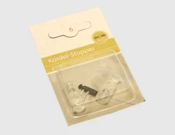 Kordelstopper klein transparent
