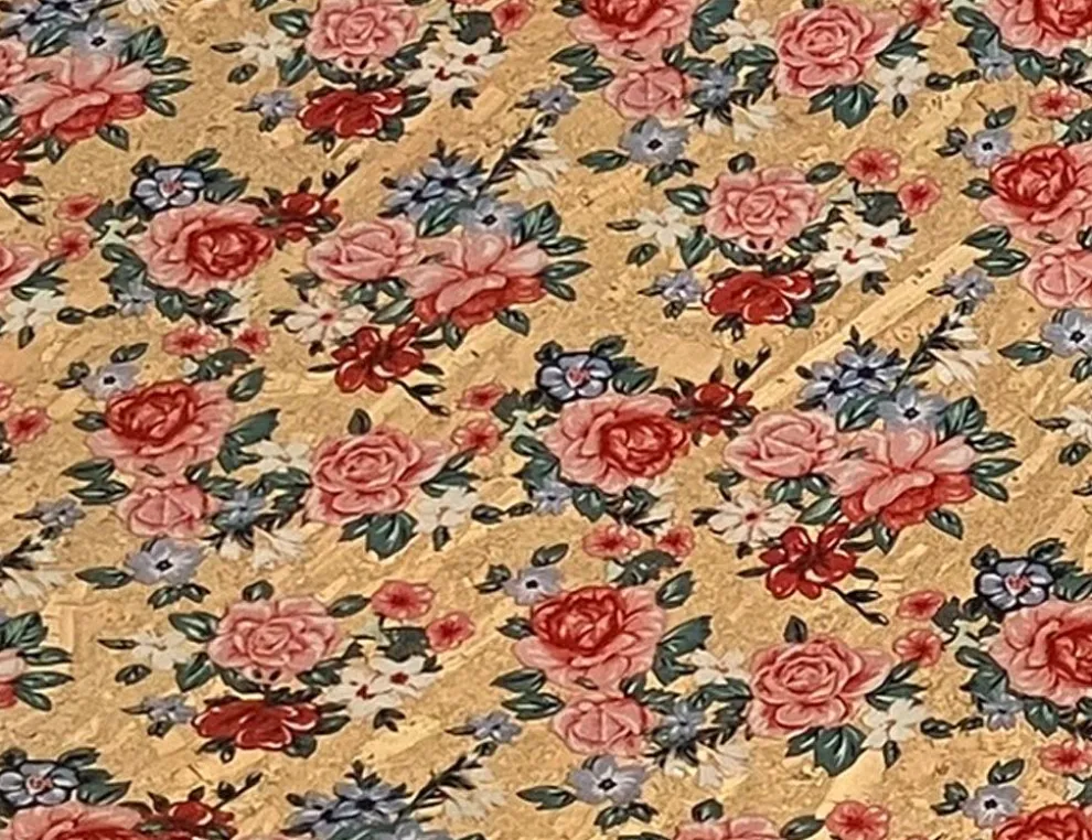 Korkstoff Rosen Braun, Bunt