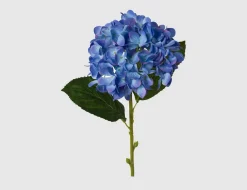 Kunstblume Hortensie blau
