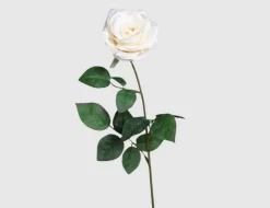 Kunstblume Rose Creme