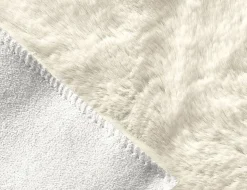 Kunstfellteppich Mia Creme