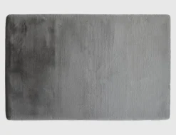 Kunstfellteppich Mia Grau