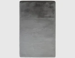 Kunstfellteppich Mia Grau