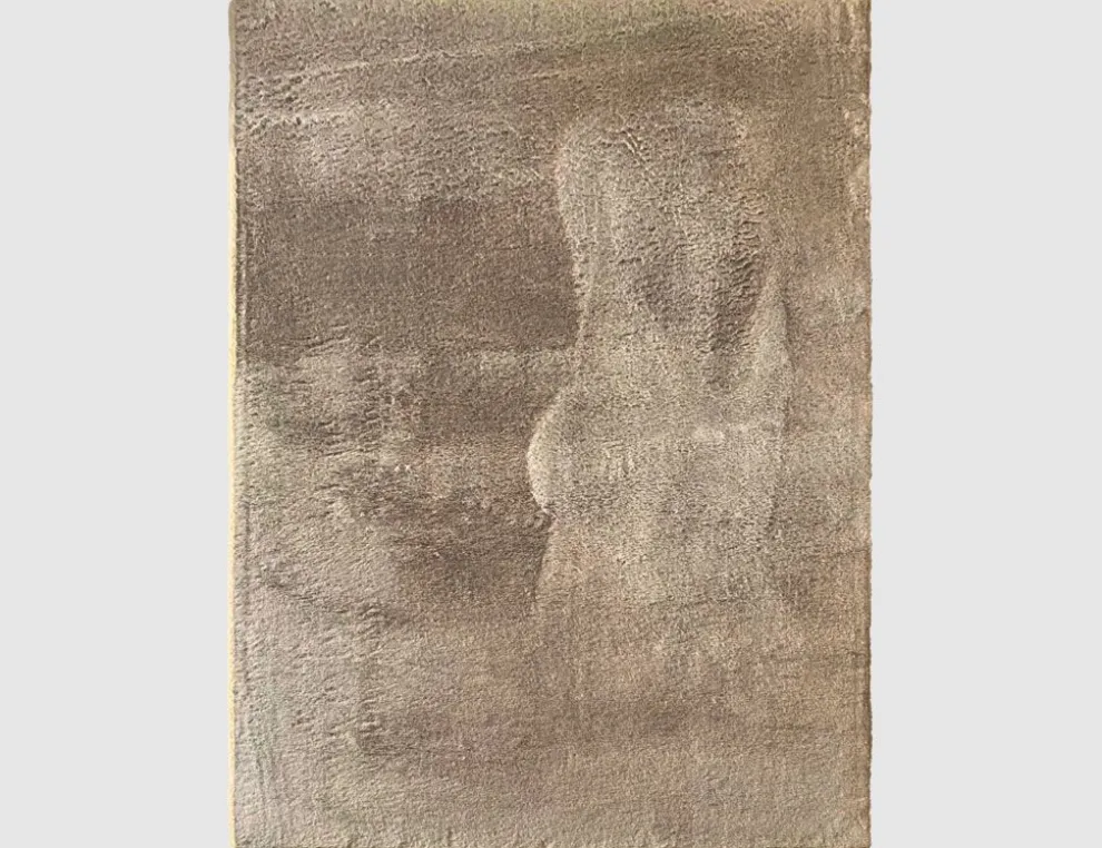 Kunstfellteppich Mia Hellbraun