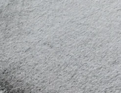 Kunstfellteppich Mia Silber, Schwarz