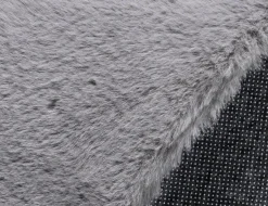 Kunstfellteppich Softy Grau