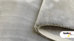 Kunstfellteppich Softy Grau