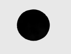 Kunstfellteppich Softy Schwarz