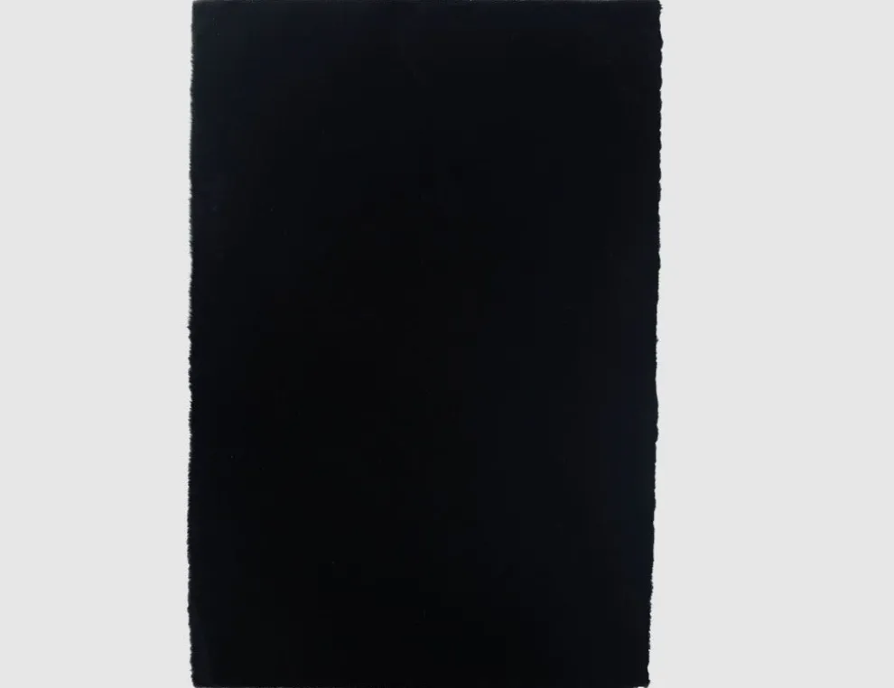Kunstfellteppich Softy Schwarz