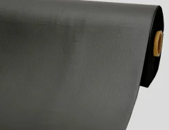 Kunstleder Uni grau