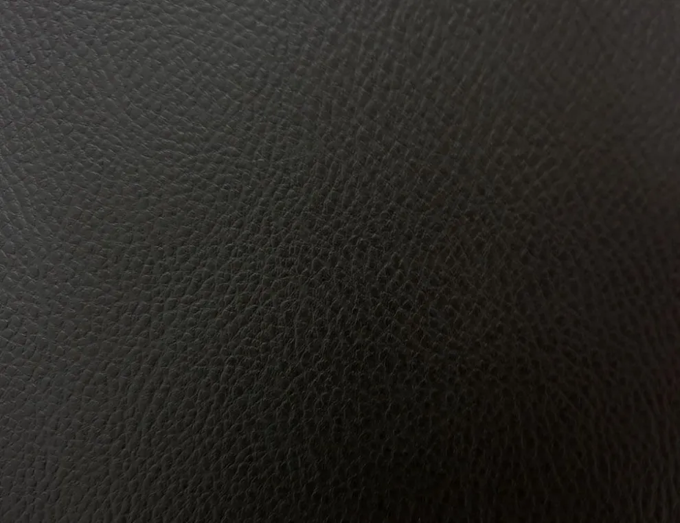 Kunstleder Uni schwarz
