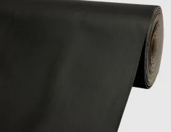 Kunstleder Uni schwarz